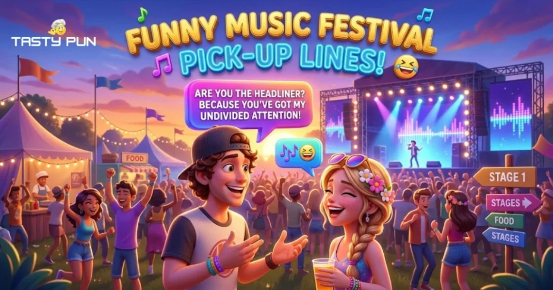 Music Festival Pick Up Lines