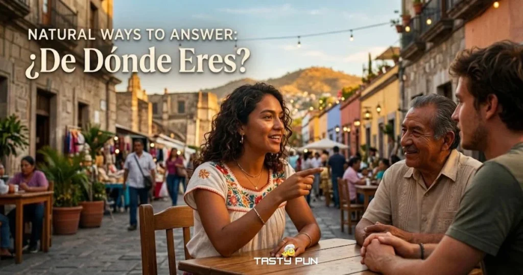 Natural Ways To Answer De Donde