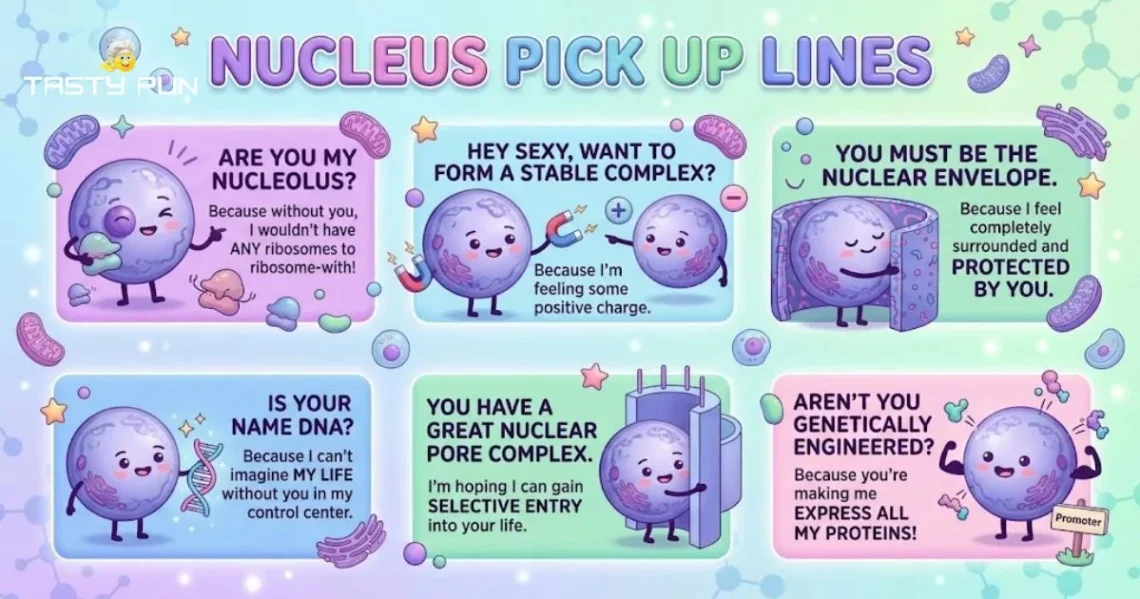 Nucleus Pick Up Lines