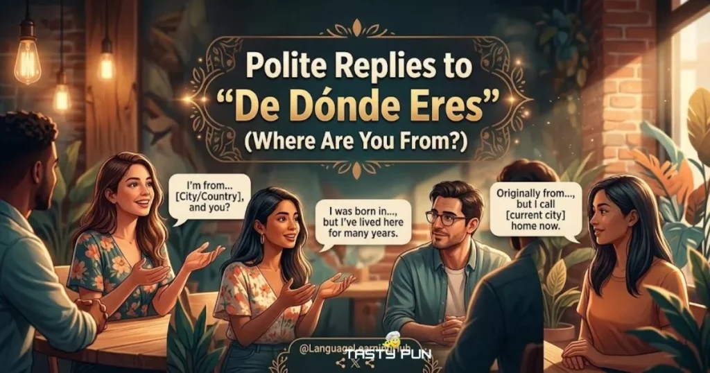 Polite Replies To De Donde