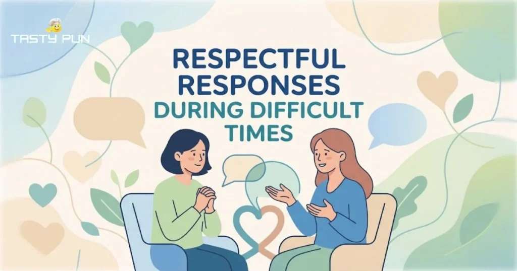 Respectful Responses During Difficult