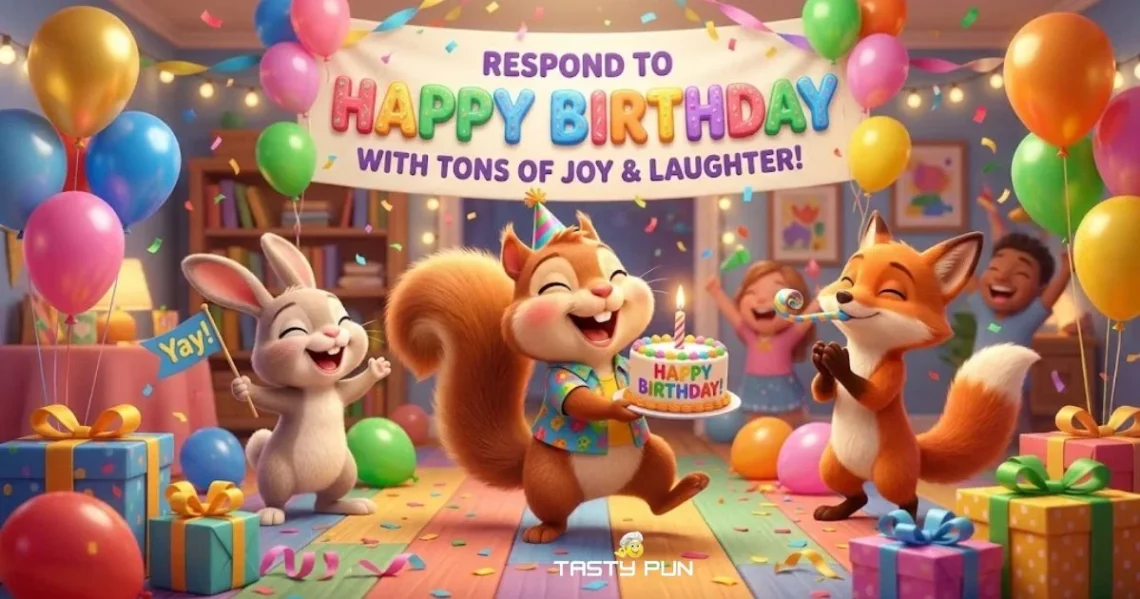 Respond To Happy Birthday