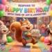Respond To Happy Birthday