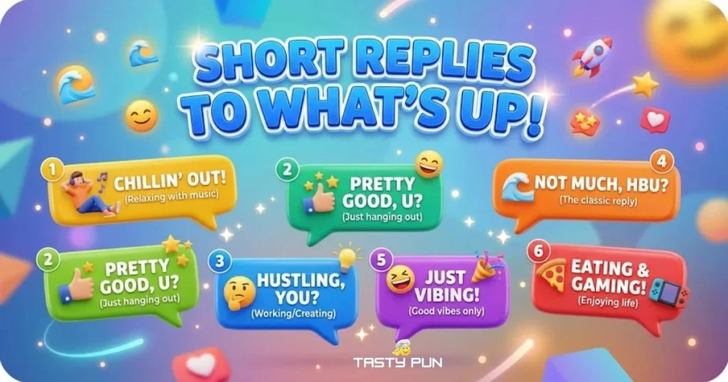 Short Replies To Whats Up