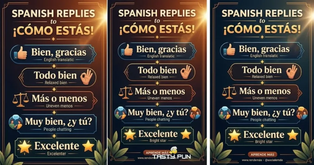 Spanish Replies To Como Estas