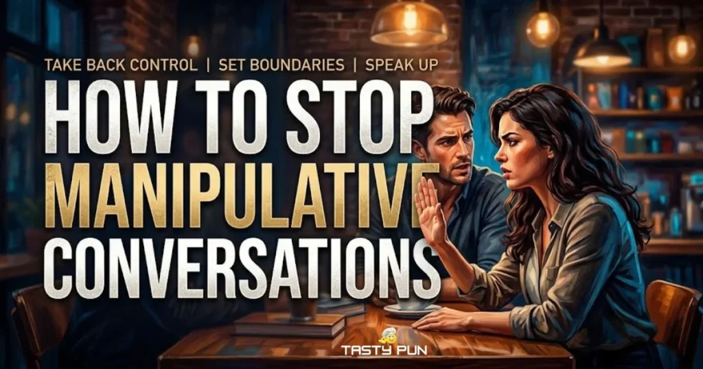 Stop Manipulative Conversations
