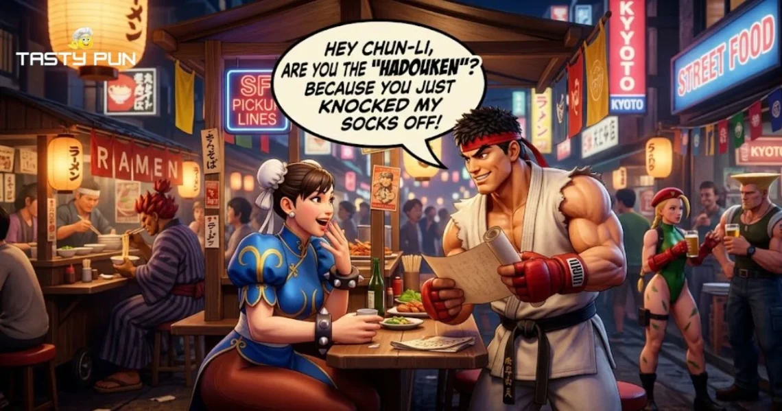 Street Fighter Pick Up Lines