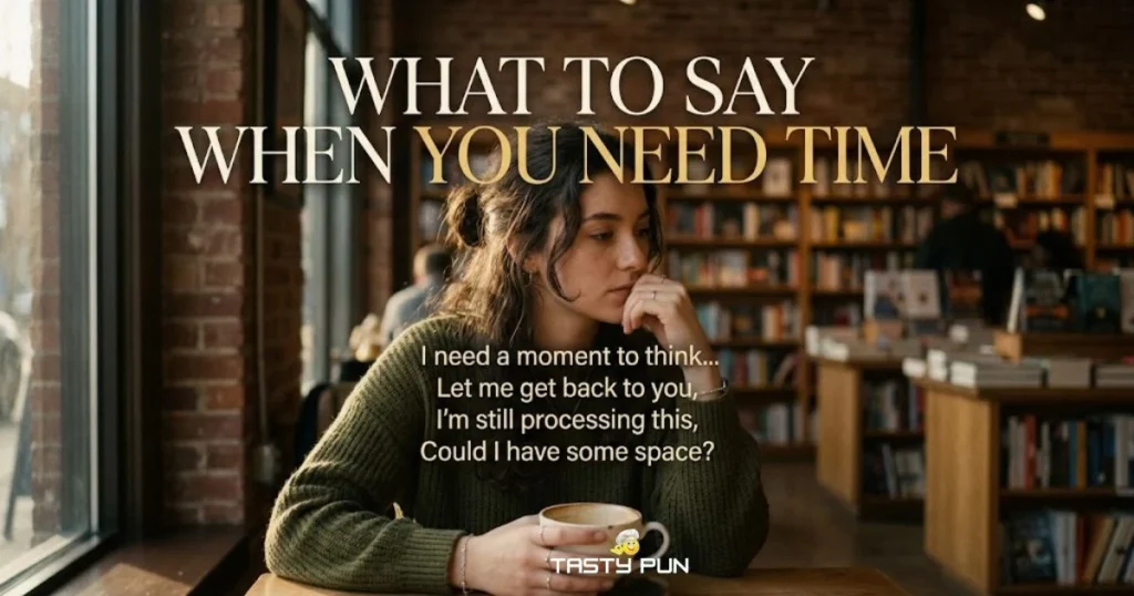What To Say When You Need