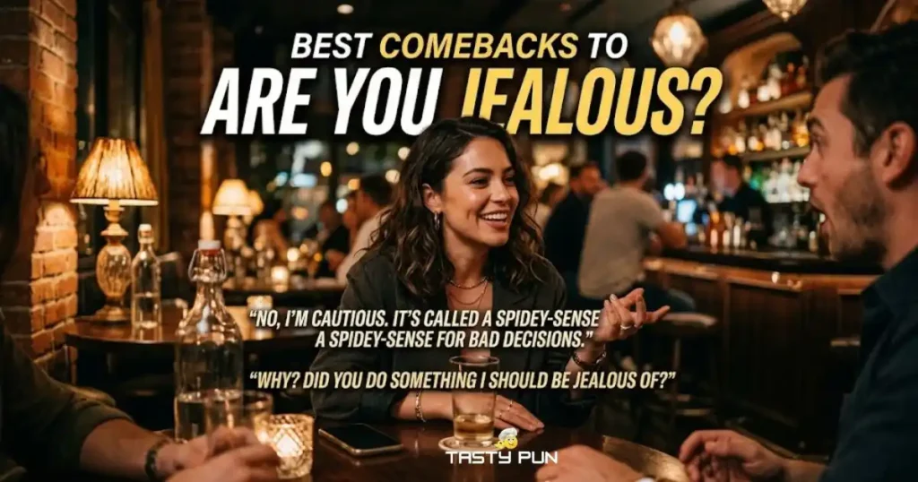 Best Comebacks To Are You Jealous
