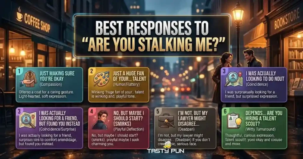 Best Responses To Are You Stalking