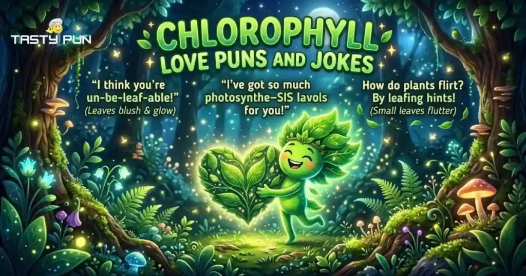 Chlorophyll Love Puns