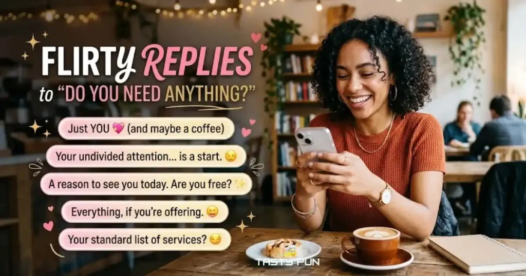 Flirty Replies To Do You Need Anything