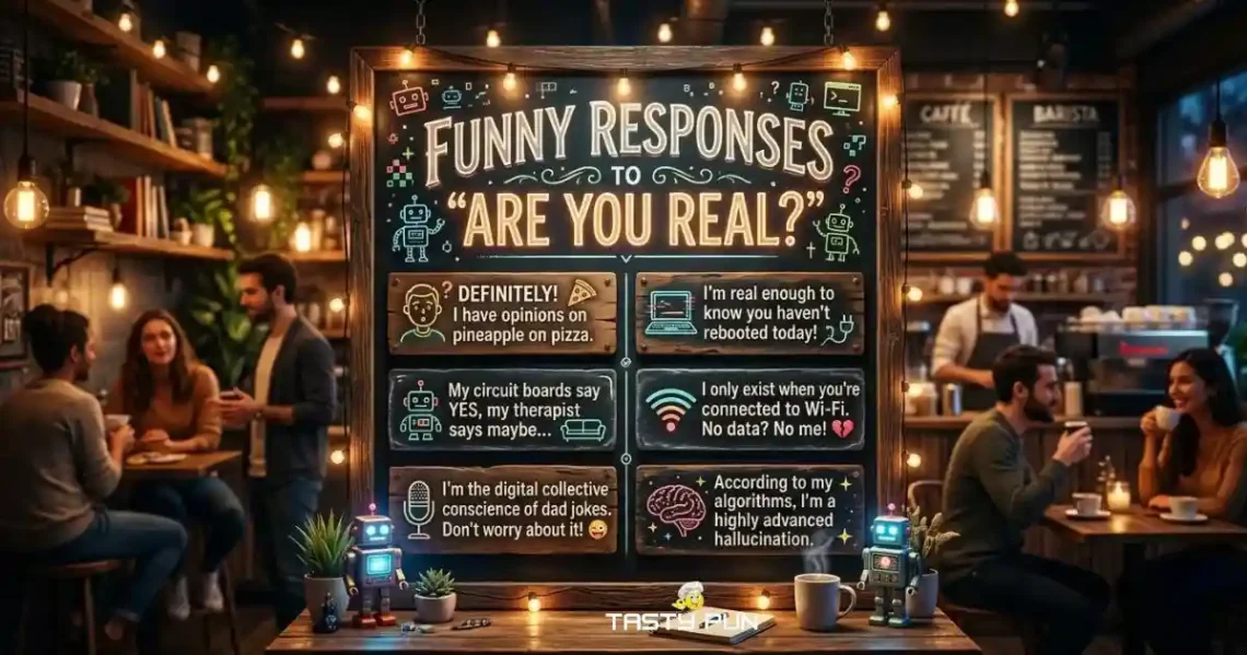 Funny Responses To Are You Real
