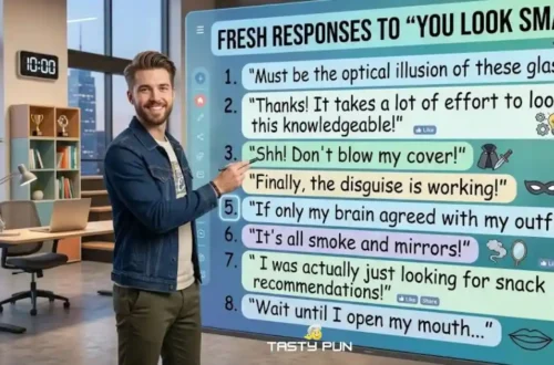 Funny Responses To You Look Smart