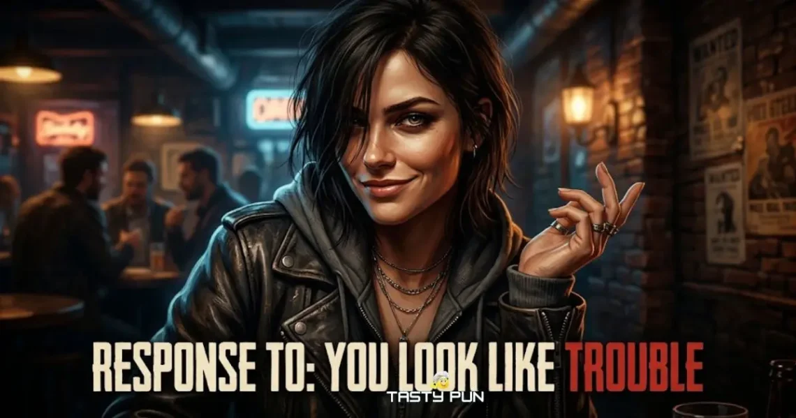 Response To You Look Like Trouble