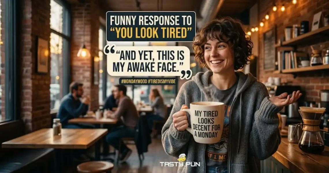 Response To You Look Tired