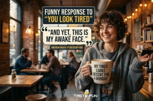 Response To You Look Tired