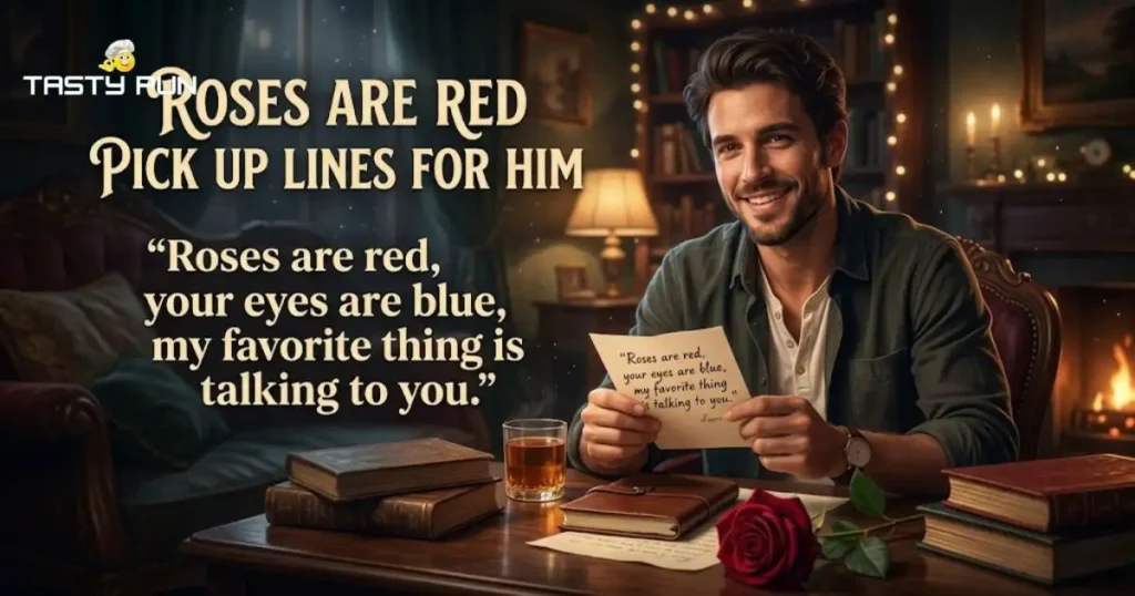 Roses Are Red Pick Up Lines For Him