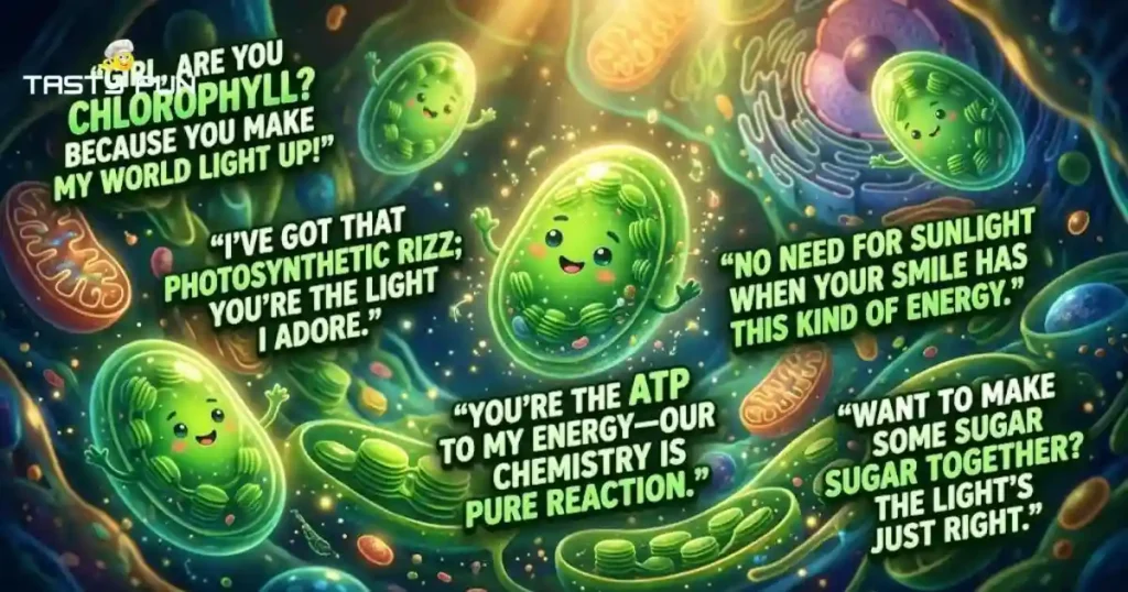 Short Chloroplast Rizz One Liners