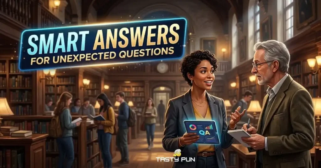 Smart Answers For Unexpected Questions